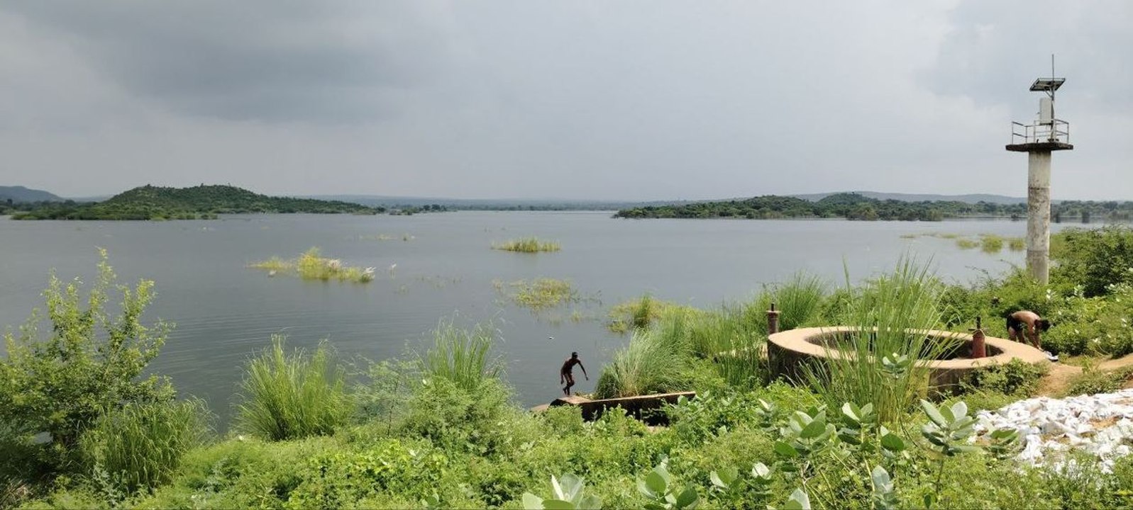 Jagar Dam:लबालब होने के कगार पर जगर बांध, 27 सा...