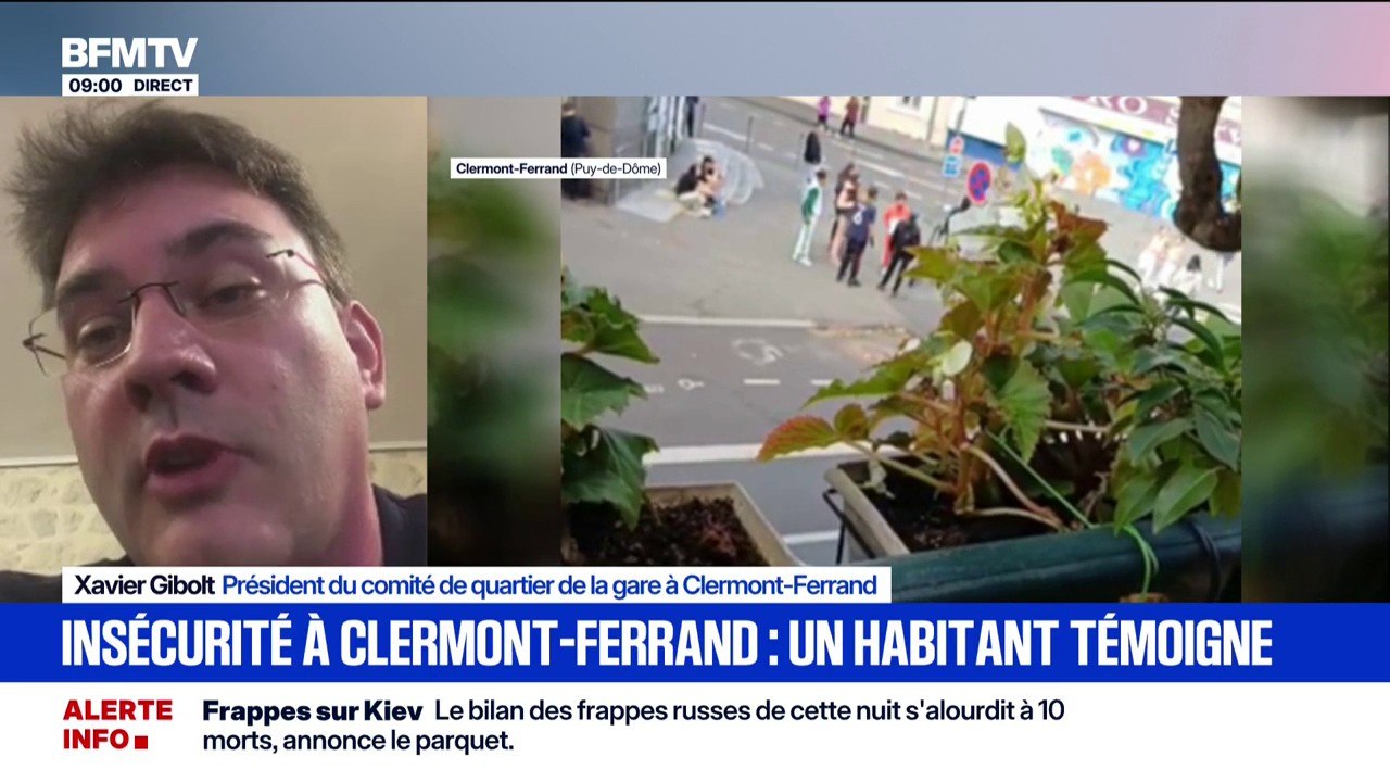 "Les dealers se sont accaparés notre quartier":  Xavier Gibolt, président du comité de quartier de la gare de Clermont-Ferrand, témoigne de l'insécurité liée au trafic de drogue