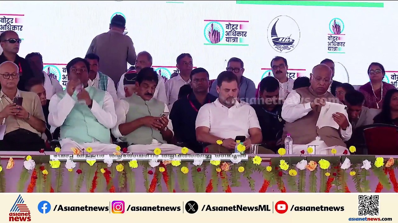 'വോട്ട് കള്ളൻ' ആരോപണം ആവർത്തിച്ച് രാഹുൽ ഗാന്ധി; കൂടുതൽ തെളിവ് പുറത്തുവിടുമെന്ന് വെല്ലുവിളി