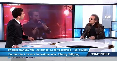 Johnny Hallyday – En tournée aux États-Unis | TV5 Monde « 64' Le Monde en Français » (21 Décembre 2015)
