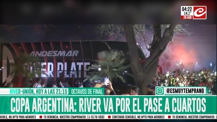 River llegó a Mendoza y desató una locura entre los hinchas