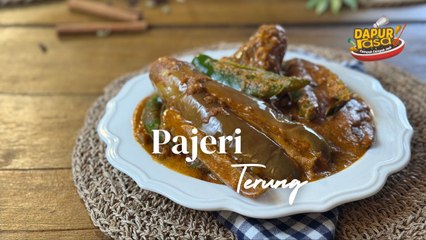 Pajeri Terung Power. Lemak, Manis, Pedas Semua Cukup!