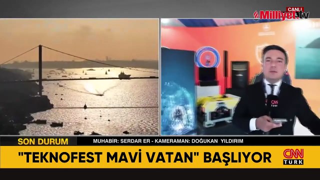 TEKNOFEST Mavi Vatan bugün başladı