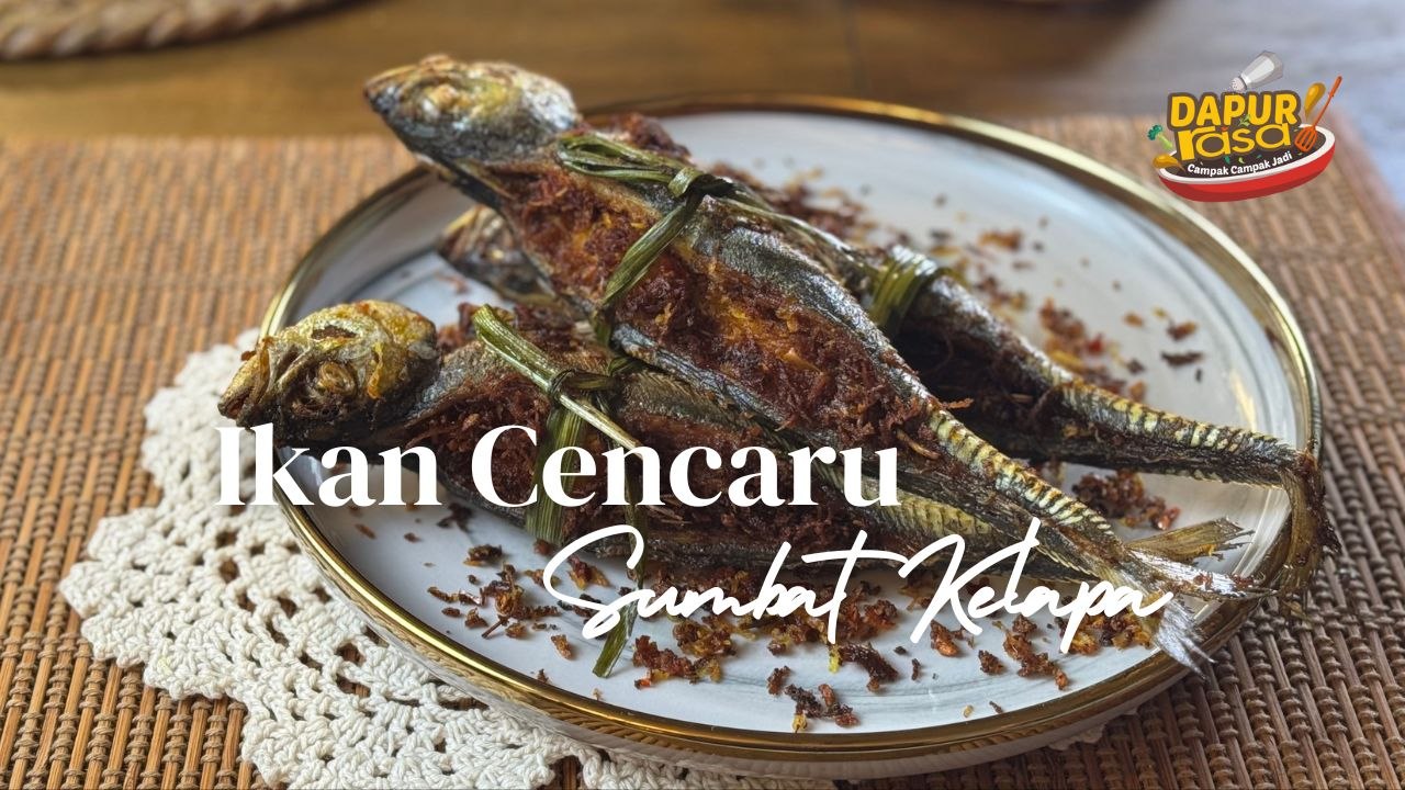 Ikan Cencaru Sumbat Kelapa, Lauk Power Warisan Dapur!