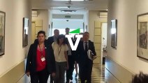 Así ha sido la entrada de Marlaska en la Comisión de Interior