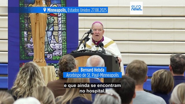 Duas crianças mortas e outras 17 feridas em tiroteio numa escola de Minneapolis