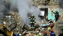 Russische Luftangriffe auf Kyjiw, auch EU-Gebäude getroffen