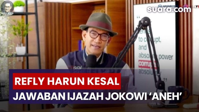 Jawaban Pengacara Jokowi Soal Ijazah Bikin Refly Harun Geram: 'Aneh'