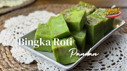 Bingka Roti Pandan Lembut & Wangi, Confirm Laku Keras!