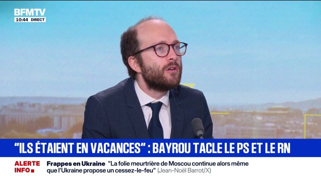 Il va falloir un effort collectif : Jérémie Patrier-Leitus (Horizons) réagit aux propos de François Bayrou sur le confort des boomers