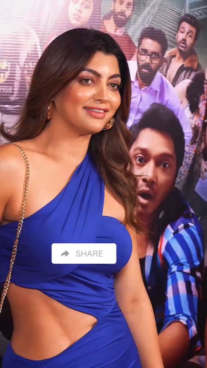 Bollywood Actress Akanksha Puri Spotted Movie Premiere🔥😍❤️ #akankshapuri #bollywood #actresses #actressreels #actress