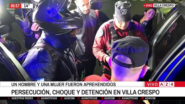 Brutal persecución y detención en Villa Crespo