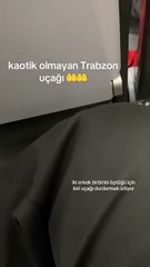 Trabzon uçağında iki erkek öpüştü krizi