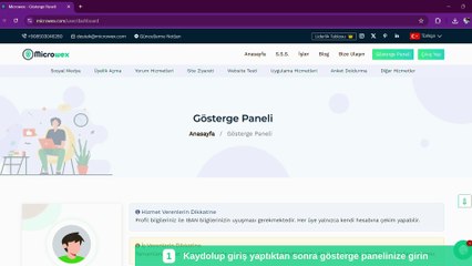 Microwex Kullanım Serisi #1: Görev Nasıl Oluşturulur?