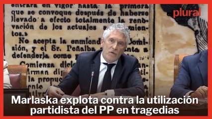 Marlaska explota contra la utilización partidista del PP en tragedias como la DANA y los incendios
