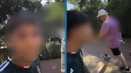 Turistlere hakaret edip sosyal medyadan paylaşan şüpheliye gözaltı