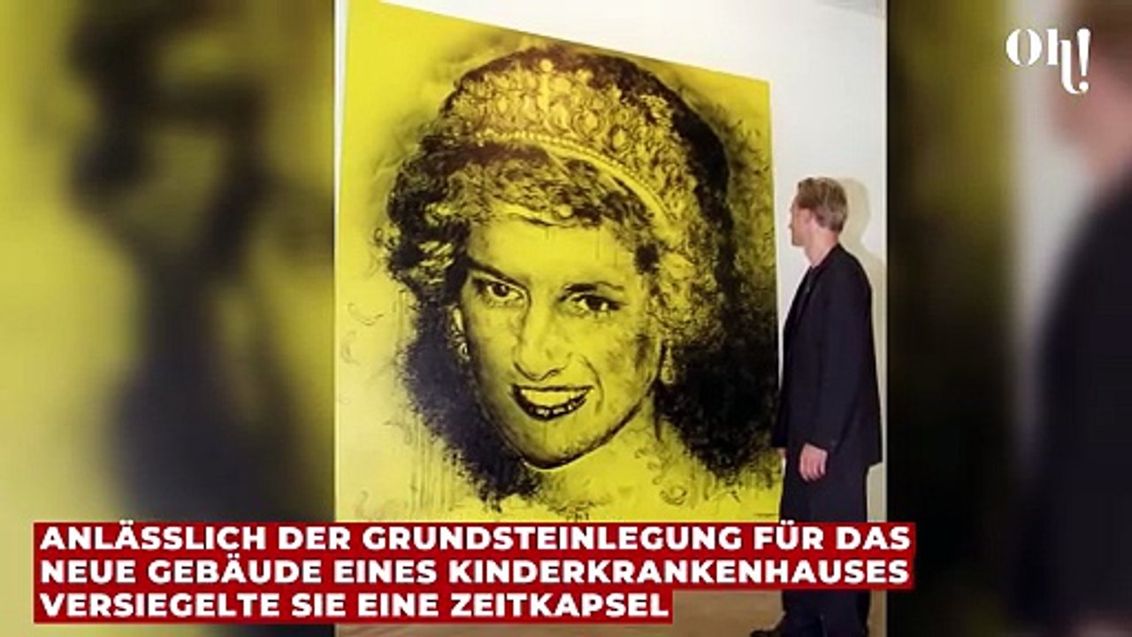 Vorzeitig ausgegraben: Zeitkapsel von Prinzessin Diana aus dem Jahr 1991 wurde geöffnet