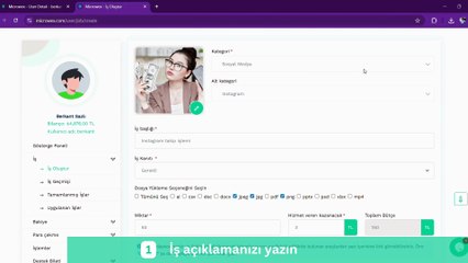 Microwex Kullanım Serisi #2: Görev Açıklamasında Link Nasıl Gizlenir?