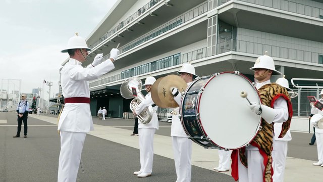Royal Navy flagship HMS Prince of Wales arrives in Tokyo Japan for major deployment