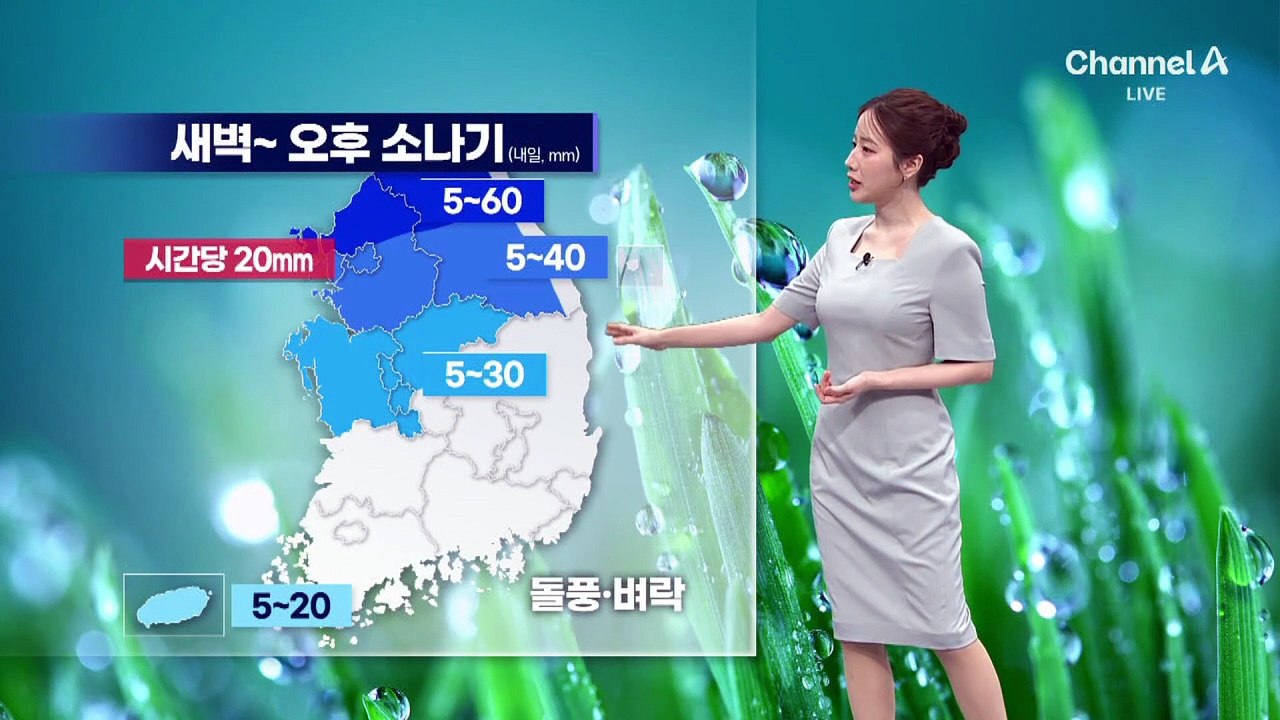 [날씨]폭염 더욱 기승…중부 기습 소나기