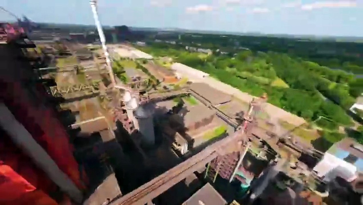 Unique drone flight through ThyssenKrupp_s new Warmbandstraße