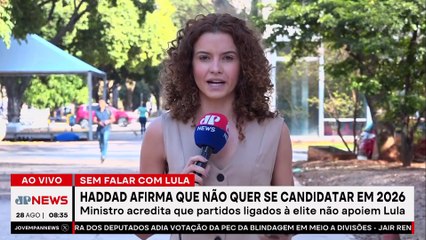 Haddad descarta 2026 e diz que elite não apoiará reeleição de Lula