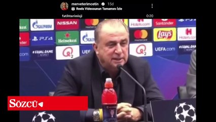 Fenerbahçe elendi, Merve Terim'den olay paylaşım