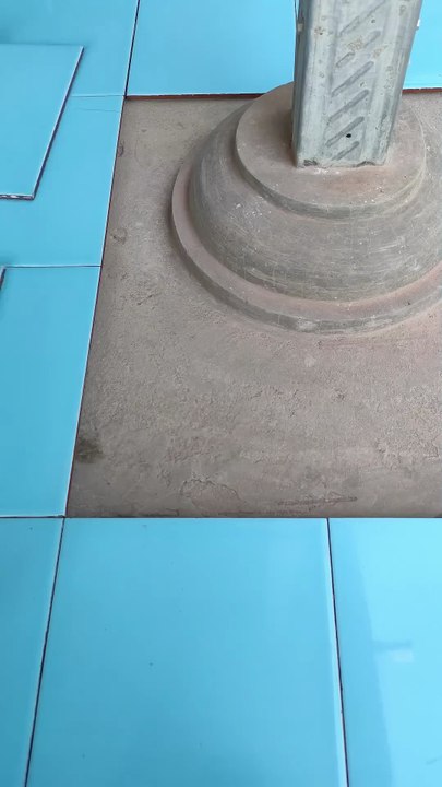 circular ceramic for poles