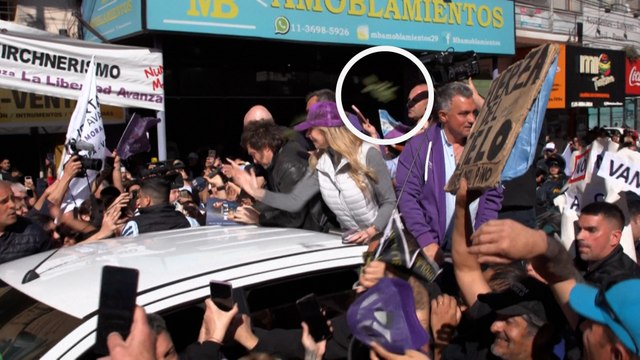 Argentine : Javier Milei et sa sœur visés par des projectiles, sur fond d'accusations de corruption