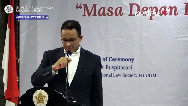 Anies Baswedan di UGM: Pemerintah Anti Kritik Adalah...