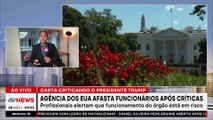 Agência federal de desastres dos EUA afasta funcionários que criticaram Donald Trump