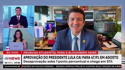 Popularidade de Lula cai e desaprovação atinge 51%, aponta pesquisa