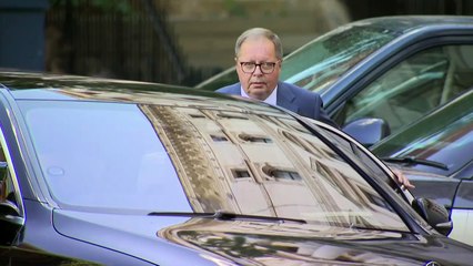 Russian ambassador departs UK Foreign Office