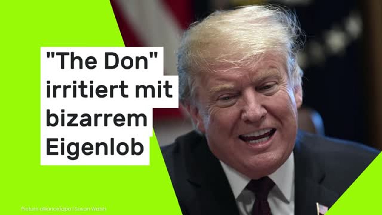 'The Don' irritiert mit bizarrem Eigenlob