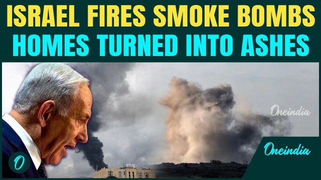 Israel Sets Palestinian Homes Ablaze in Abu Iskandar Using Smoke Bombs Amid Trump War Meeting