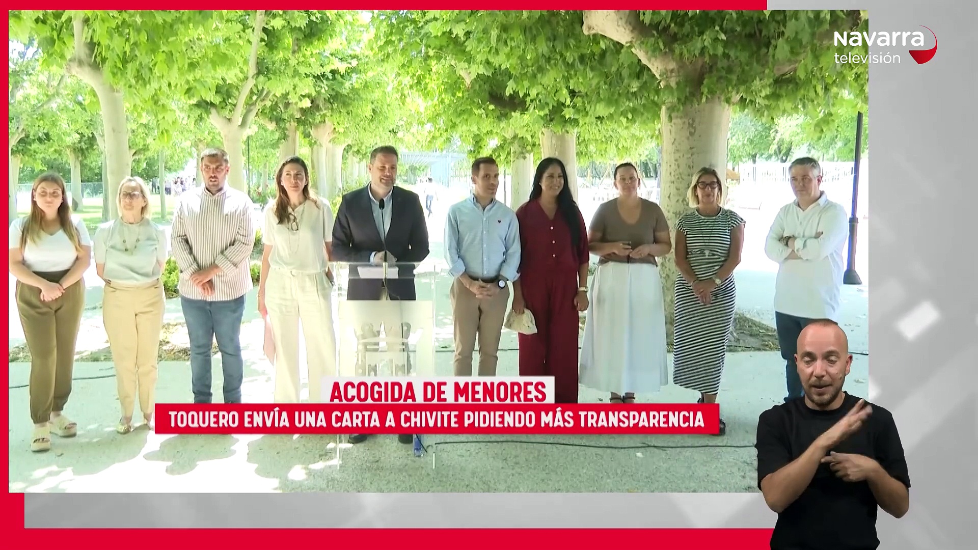 Noticias de Navarra 14:30h 28/08/2025 Lengua de Signos
