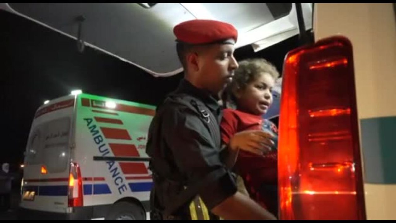 La Giordania ha accolto 19 bambini malati di Gaza e le loro famiglie