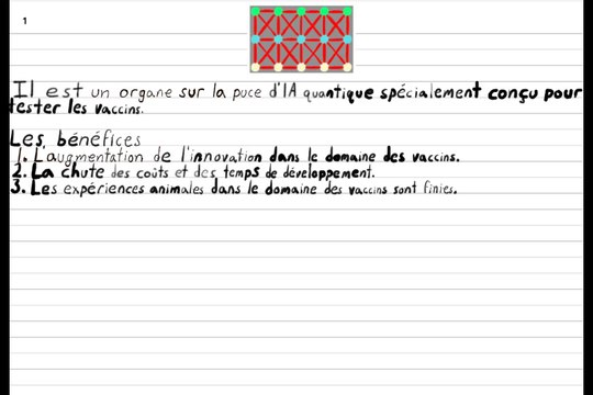 Un organe sur la puce spécialisé pour tester les vaccins futuriste