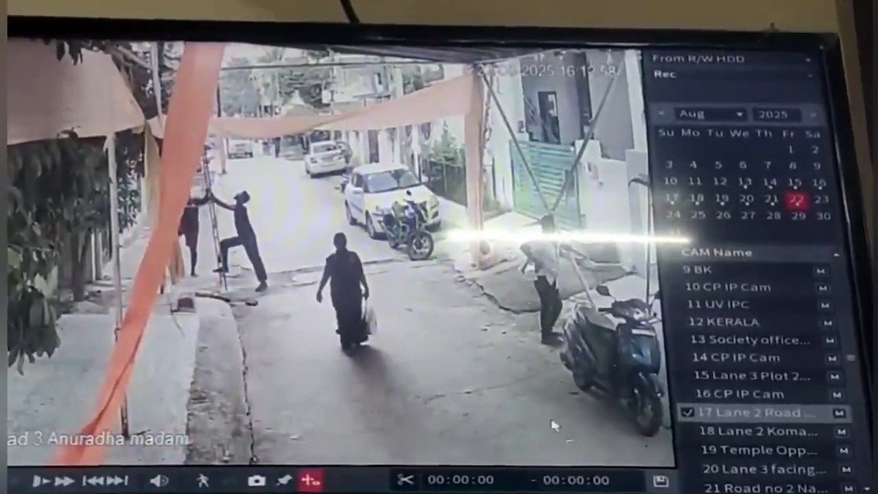 VIDEO: Cuatro trabajadores reciben fuerte descarga eléctrica y uno falleció en la India