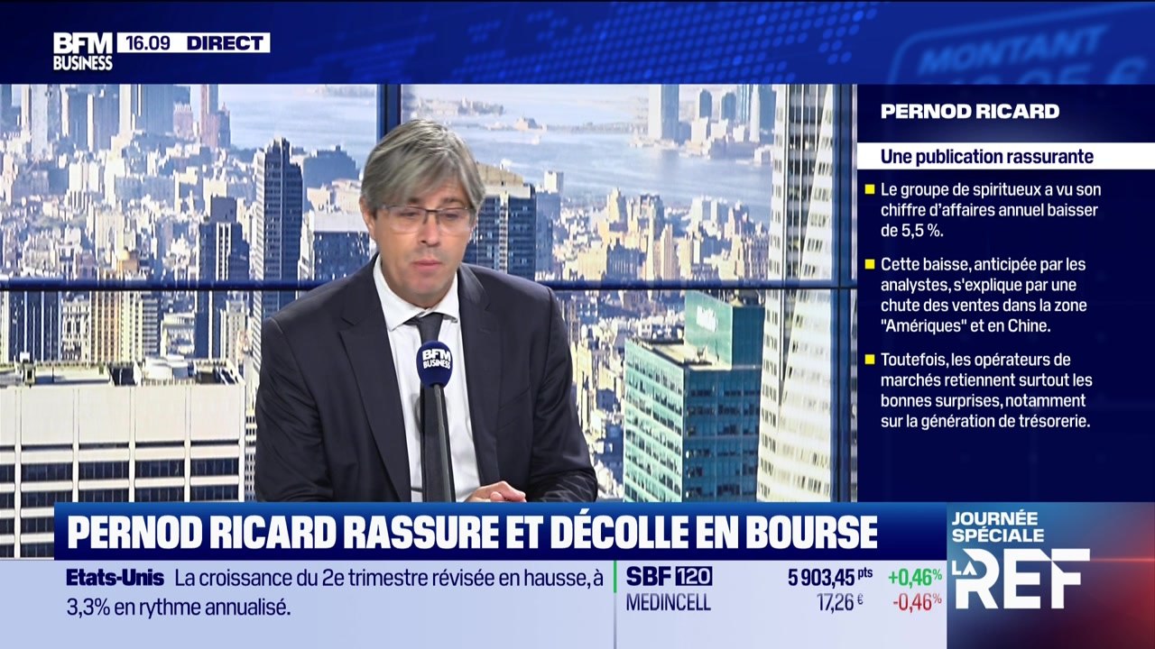 Pernod Ricard : les marchés voient le verre à moitié plein - 28/08