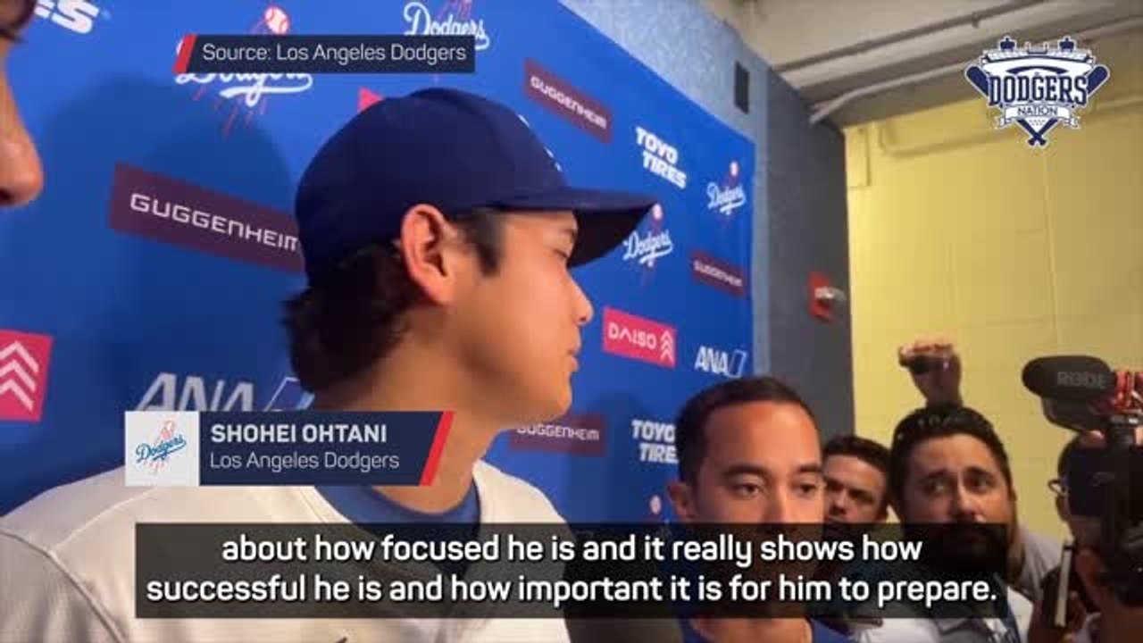 Ohtani praises Kershaw's professionalism after Dodgers beat Reds