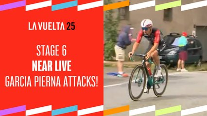 Garcia Pierna decides to attack - Stage 6 - La Vuelta 2025