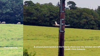 Plane takes off from field dubbed Bow Street airport
