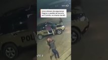 Mulher sequestrada salta de carro ao ver viatura da PM e escapa de agressor #shorts