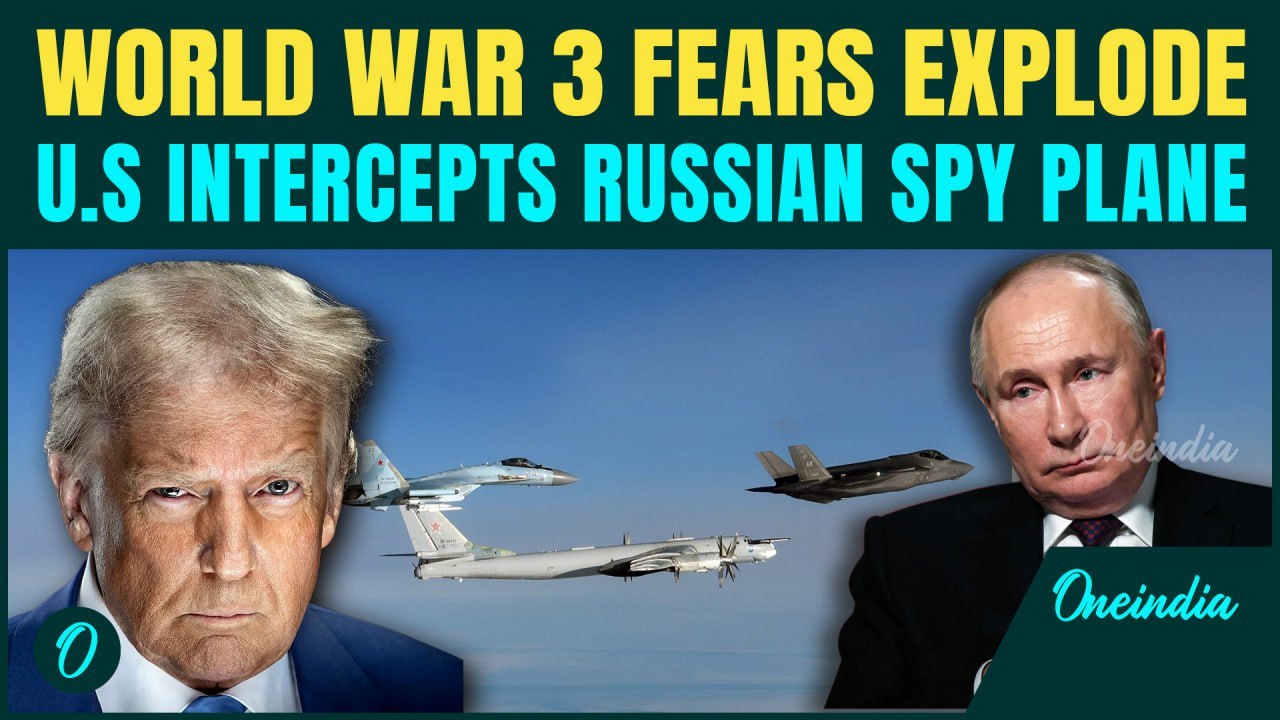 WORLD WAR 3 Warning | Putin Dares Trump | Russian Spy Planes intercepted by U.S F-16s near Alaska