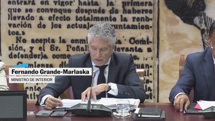 Marlaska critica el uso "partidista" del Senado y de los incendios del PP