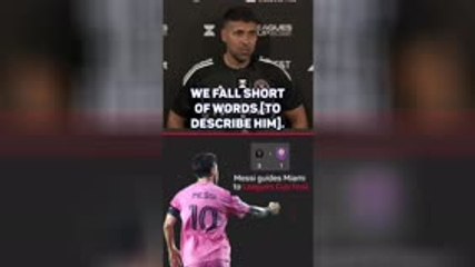 ‘Best in history’ Messi steers Inter Miami to Leagues Cup final