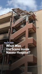 What Was the Scene Inside Al-Nasr Hospital?