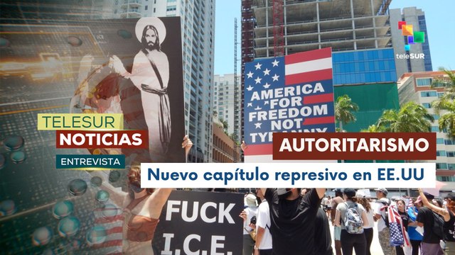 Entrevista: Los ciudadanos de Estados Unidos se están manifestando por el abuso de poder