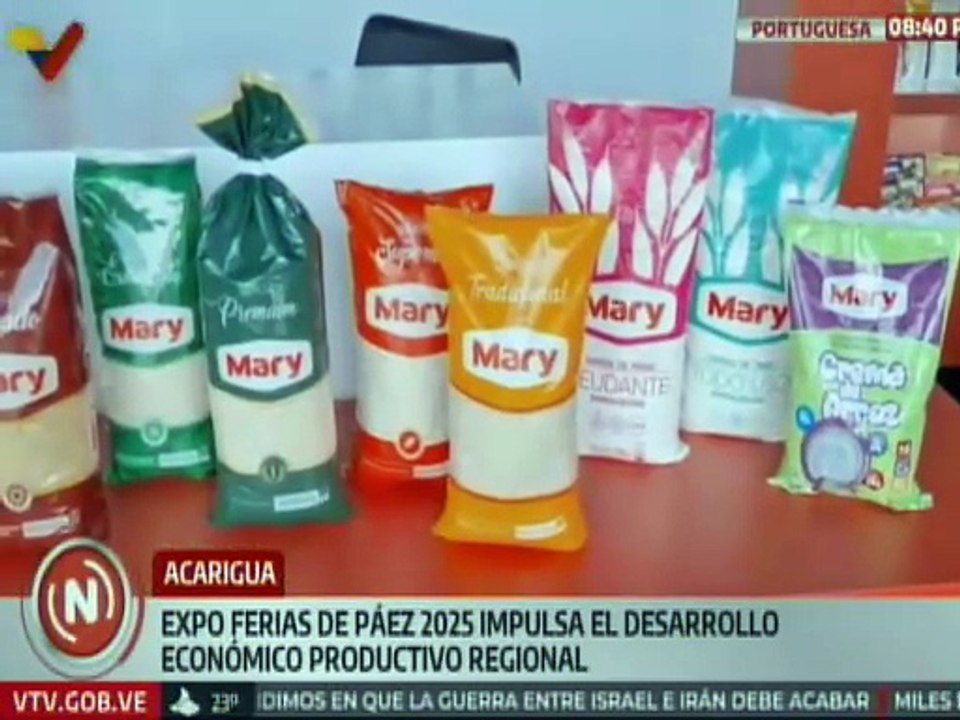 Más de 120 empresas participan en la Expo Ferias de Páez 2025 en el estado Portuguesa